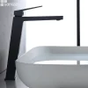 Imex Mitigeur de Lavabo Anti-Calcaire Bec Haut Noir Mat ART BDAR025-3NG