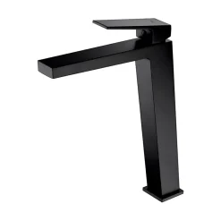 Imex Mitigeur de Lavabo Anti-Calcaire Bec Haut Noir Mat ART BDAR025-3NG