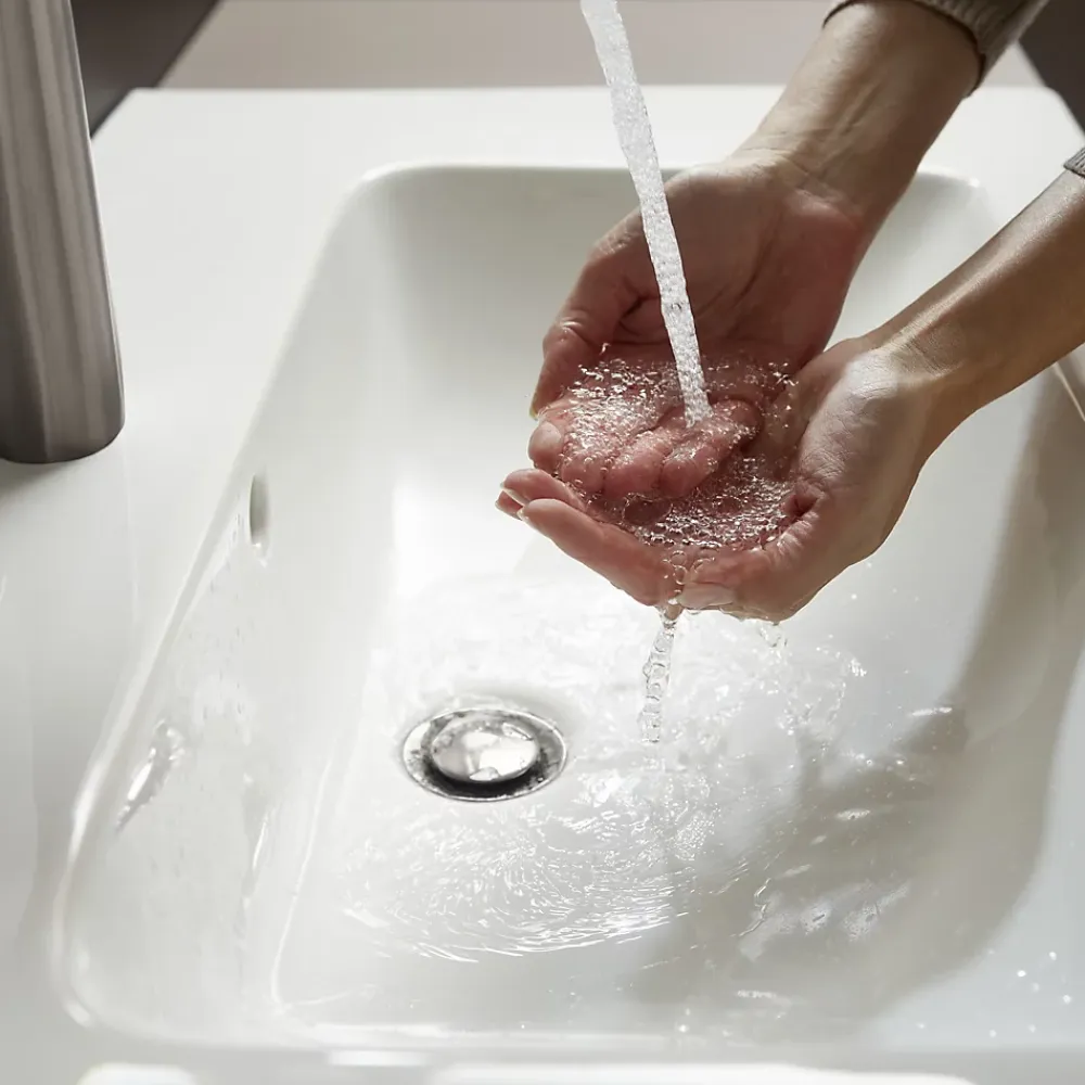 Hansgrohe Mitigeur de lavabo avec tirette et vidage bronze brossé, Talis E 240 EcoSmart