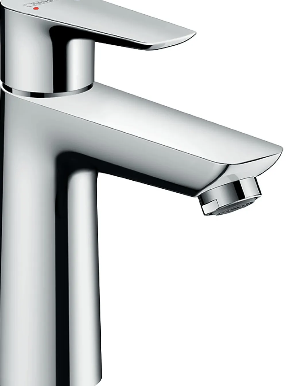 Hansgrohe Mitigeur de lavabo avec tirette et vidage chromé, Talis E 110 EcoSmart