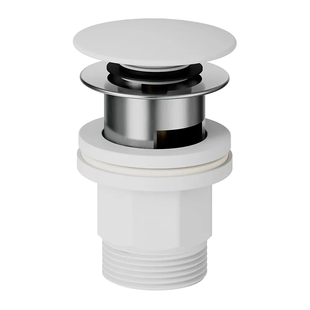Robinet Lavabo Et Vasque|GoodHome Mitigeur de lavabo blanc Cavally XL