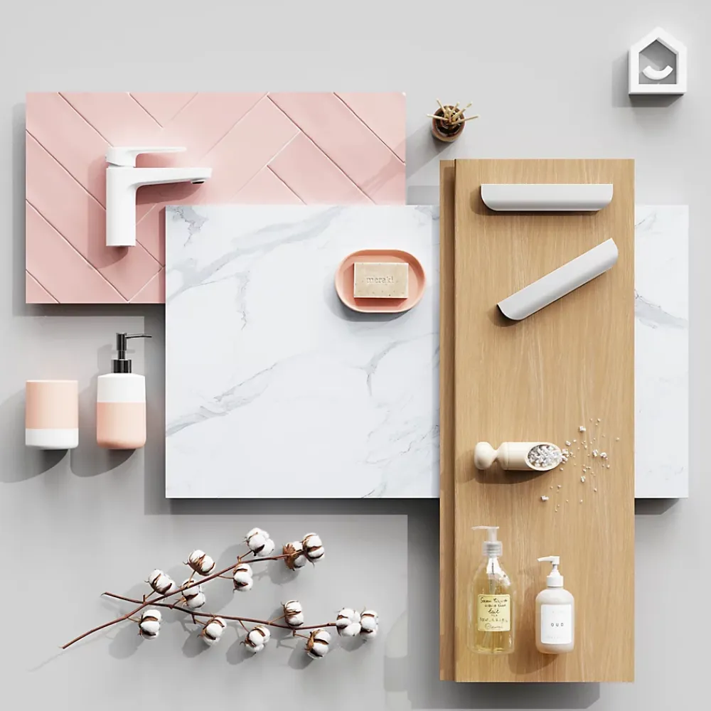 Robinet Lavabo Et Vasque|GoodHome Mitigeur de lavabo blanc Cavally M