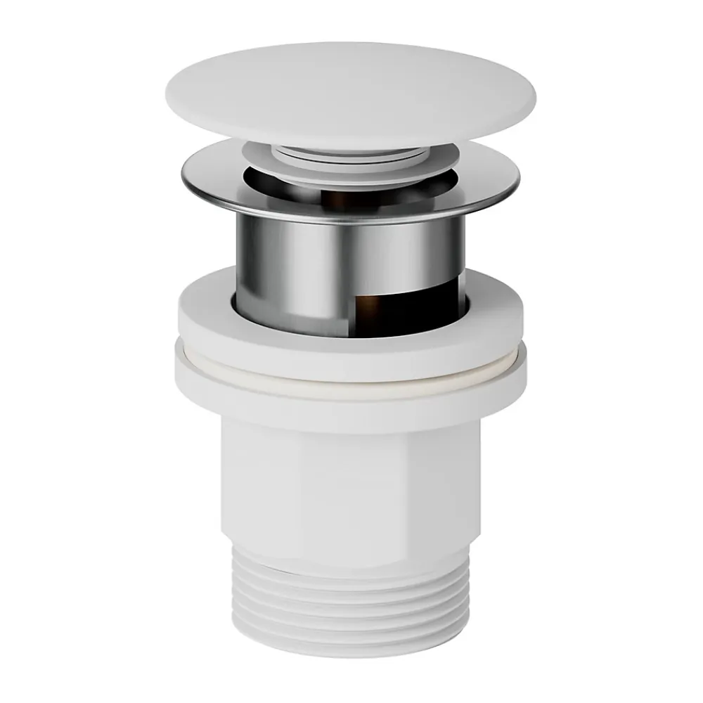 Robinet Lavabo Et Vasque|GoodHome Mitigeur de lavabo blanc Cavally
