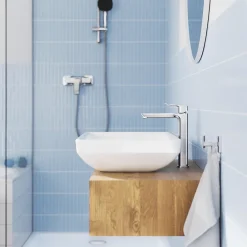 Grohe Mitigeur de lavabo chromé taille XL, Dice