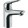 Robinet Lavabo Et Vasque|Hansgrohe Mitigeur de lavabo chromé Novus 100