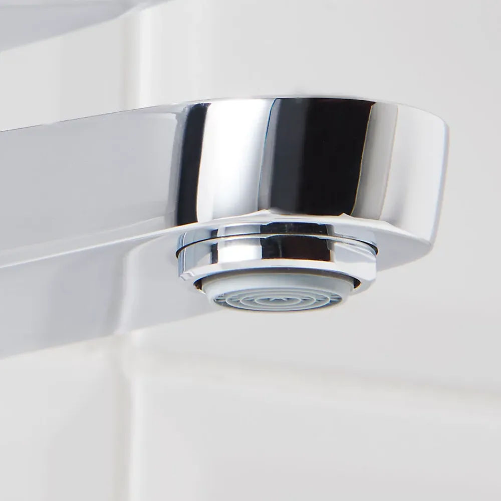 Robinet Lavabo Et Vasque|GoodHome Mitigeur de lavabo chromé taille S avec bonde clic-clac, Cavally