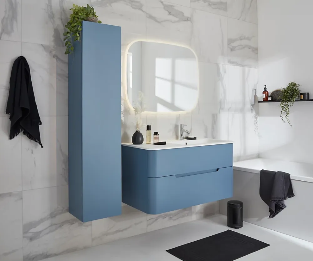 Robinet Lavabo Et Vasque|GoodHome Mitigeur de lavabo chromé Hoffell