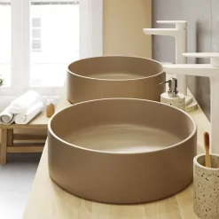 GoodHome Mitigeur de lavabo chromé Cavally L