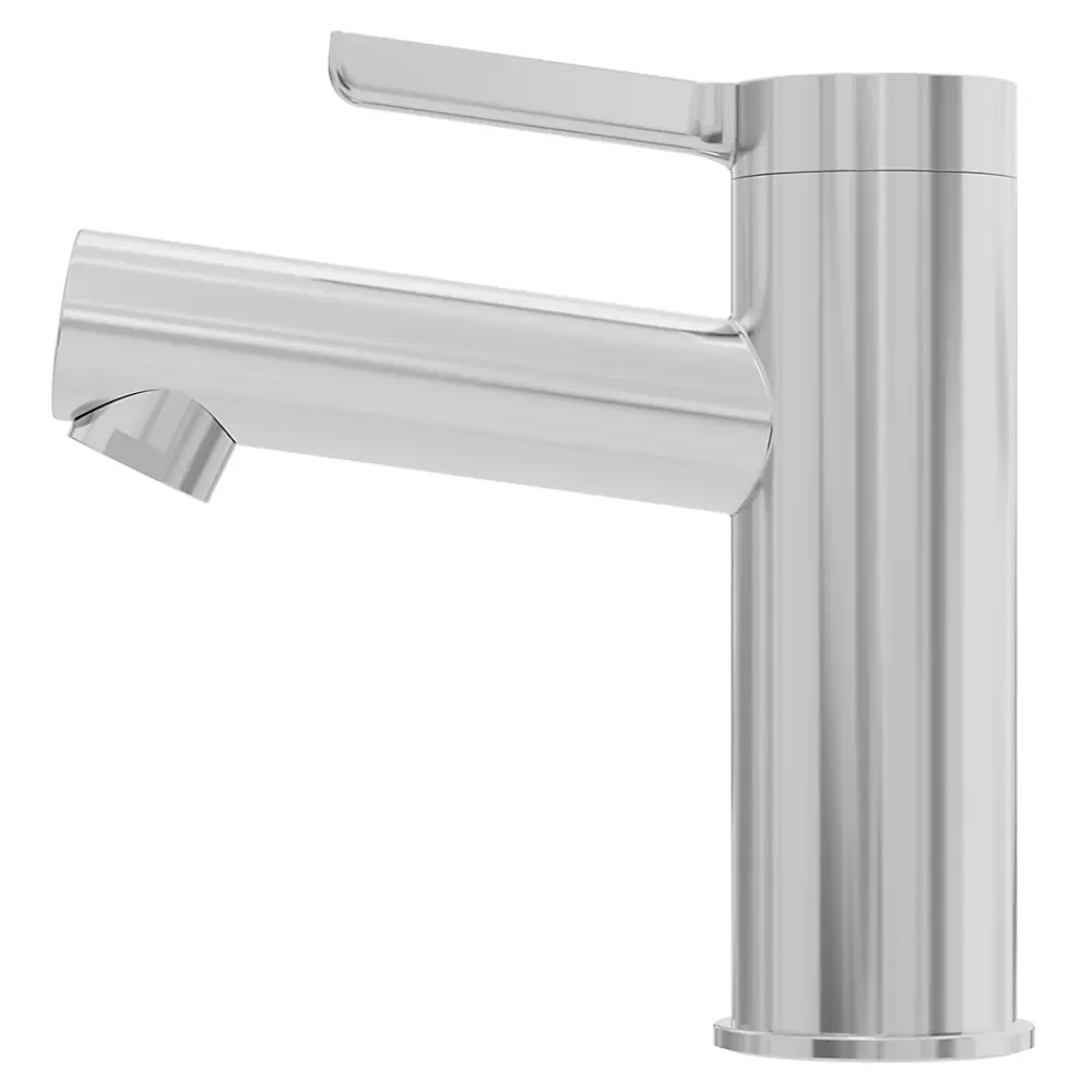 Robinet Lavabo Et Vasque|GoodHome Mitigeur de lavabo chrome taille M, Maza