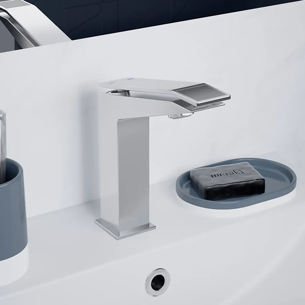 Robinet Lavabo Et Vasque|GoodHome Mitigeur de lavabo, chrome, Kaveri