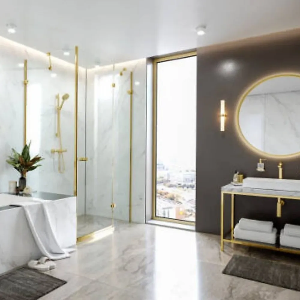 Hansgrohe Mitigeur de lavabo Talis E 240 aspect doré poli