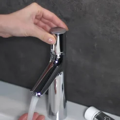 Hansgrohe Mitigeur de lavabo Talis Select S avec tirette et vidage finition chromée