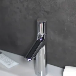 Hansgrohe Mitigeur de lavabo Talis Select S avec tirette et vidage finition chromée