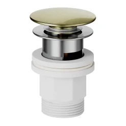 GoodHome Mitigeur de lavabo Laiton Sauga