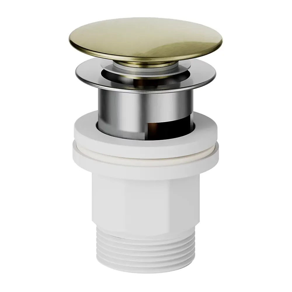 GoodHome Mitigeur de lavabo Laiton Sauga
