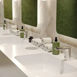 Robinet Lavabo Et Vasque|Hansgrohe Mitigeur de lavabo électronique avec pré-réglage de la température sur batterie, chrome, Vernis Blend
