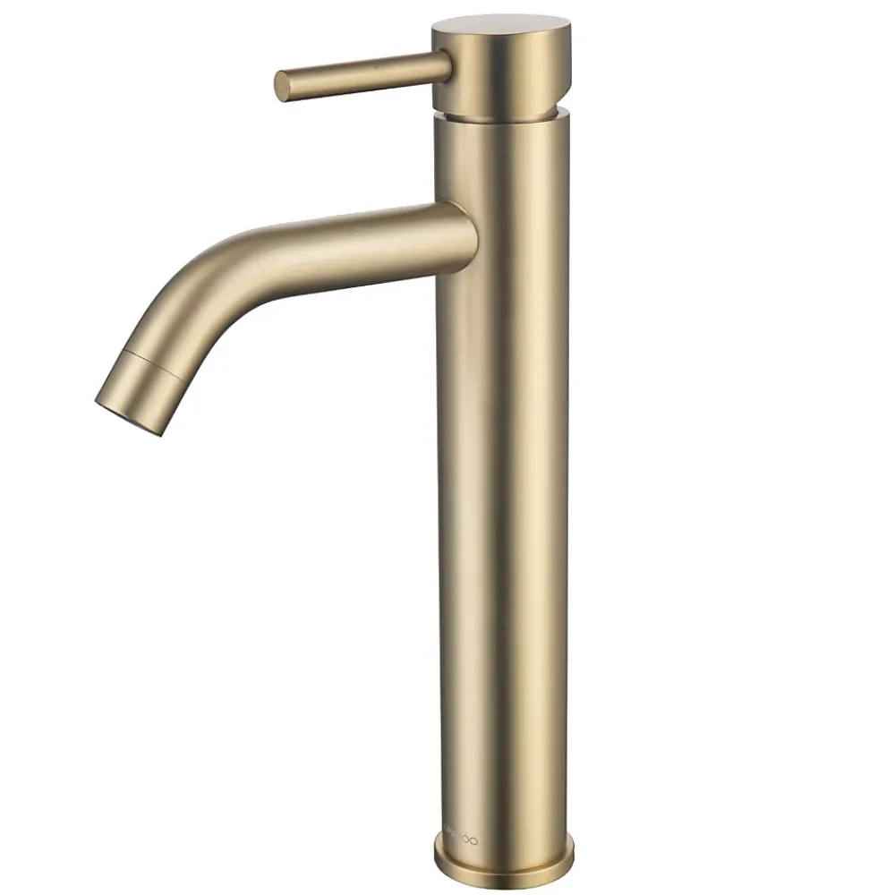 Lomazoo Mitigeur de lavabo doré Midas