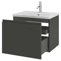 GoodHome Mitigeur de lavabo M, chrome, Levanna
