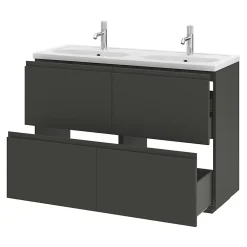 GoodHome Mitigeur de lavabo M, chrome, Levanna
