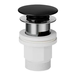 Robinet Lavabo Et Vasque|GoodHome Mitigeur de lavabo M noir mat, Selenga