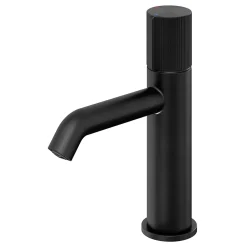 GoodHome Mitigeur de lavabo M, noir, Levanna