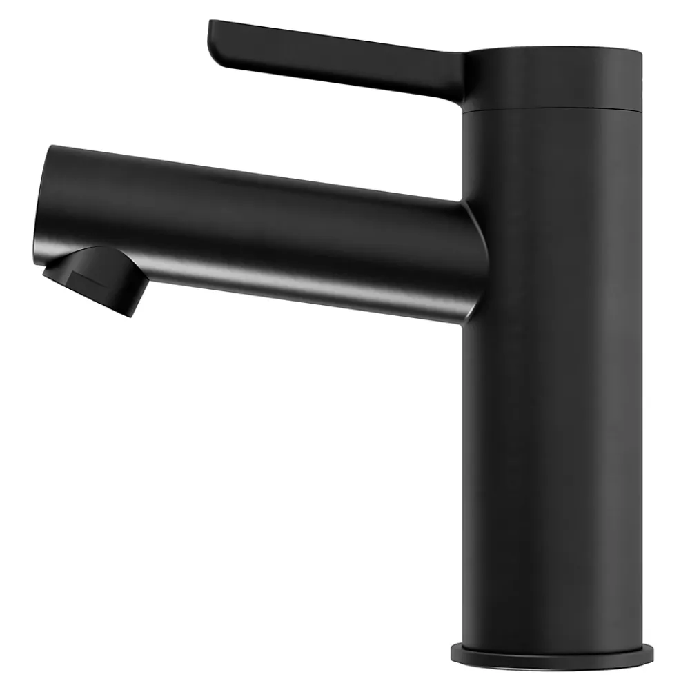 Robinet Lavabo Et Vasque|GoodHome Mitigeur de lavabo M, noir mat, Maza