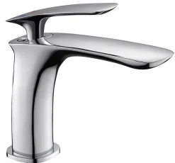 Robinet Lavabo Et Vasque|Edouard Rousseau Mitigeur de lavabo mécanique chrome, Orkid