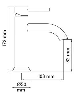 Robinet Lavabo Et Vasque|Edouard Rousseau Mitigeur de lavabo mécanique chrome, Ilo Small