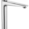 Robinet Lavabo Et Vasque|Edouard Rousseau Mitigeur de lavabo mécanique haut chrome, Gloss