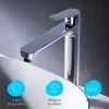 Am.Pm Europe Mitigeur de lavabo Mitigeur Salle de Bain Robinet de lavabo, Chromé, taille L, FTA92000 AM.PM