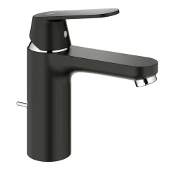 Robinet Lavabo Et Vasque|Grohe Mitigeur de lavabo noir Eurosmart Cosmo
