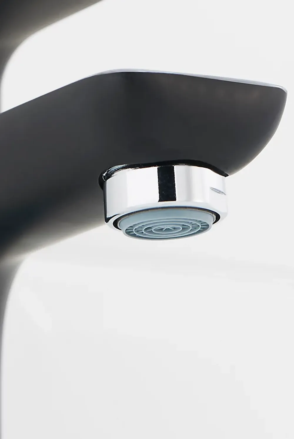 GoodHome Mitigeur de lavabo noir Wicie
