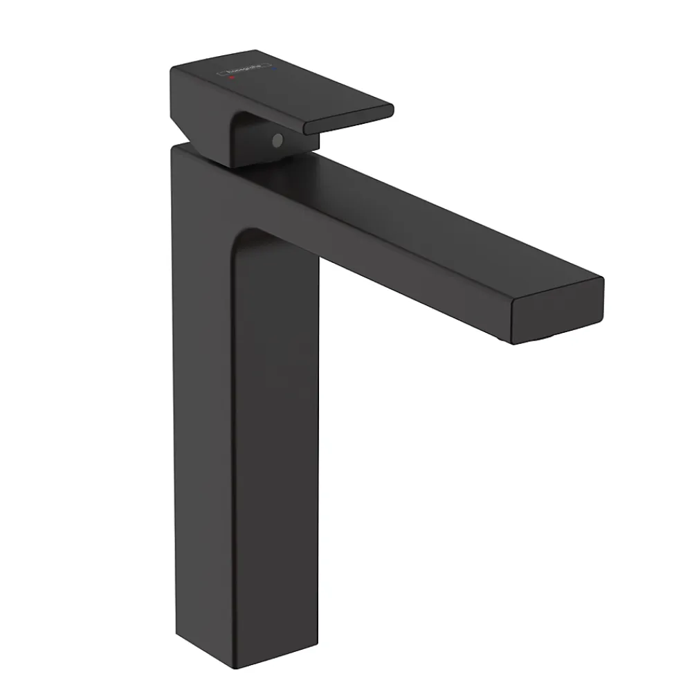 Robinet Lavabo Et Vasque|Hansgrohe Mitigeur de lavabo noir mat Vernis Shape