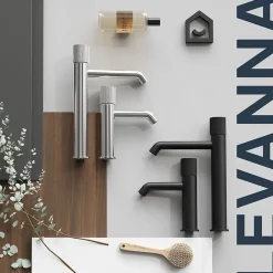 GoodHome Mitigeur de lavabo XL, chrome, Levanna