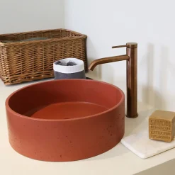 Essebagno Mitigeur de lavabo XL H.27,6 cm, cuivre, Lollipop