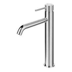 GoodHome Mitigeur de lavabo XL H.25,6 cm, chrome, Owens