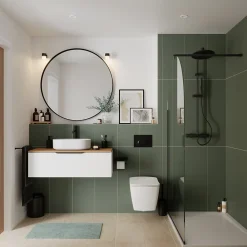 Robinet Lavabo Et Vasque|GoodHome Mitigeur de lavabo XL, noir, Levanna