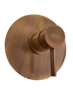 Colonne De Douche Encastrable|Rav Mitigeur douche encastrable SEINA en laiton bronze 15 cm