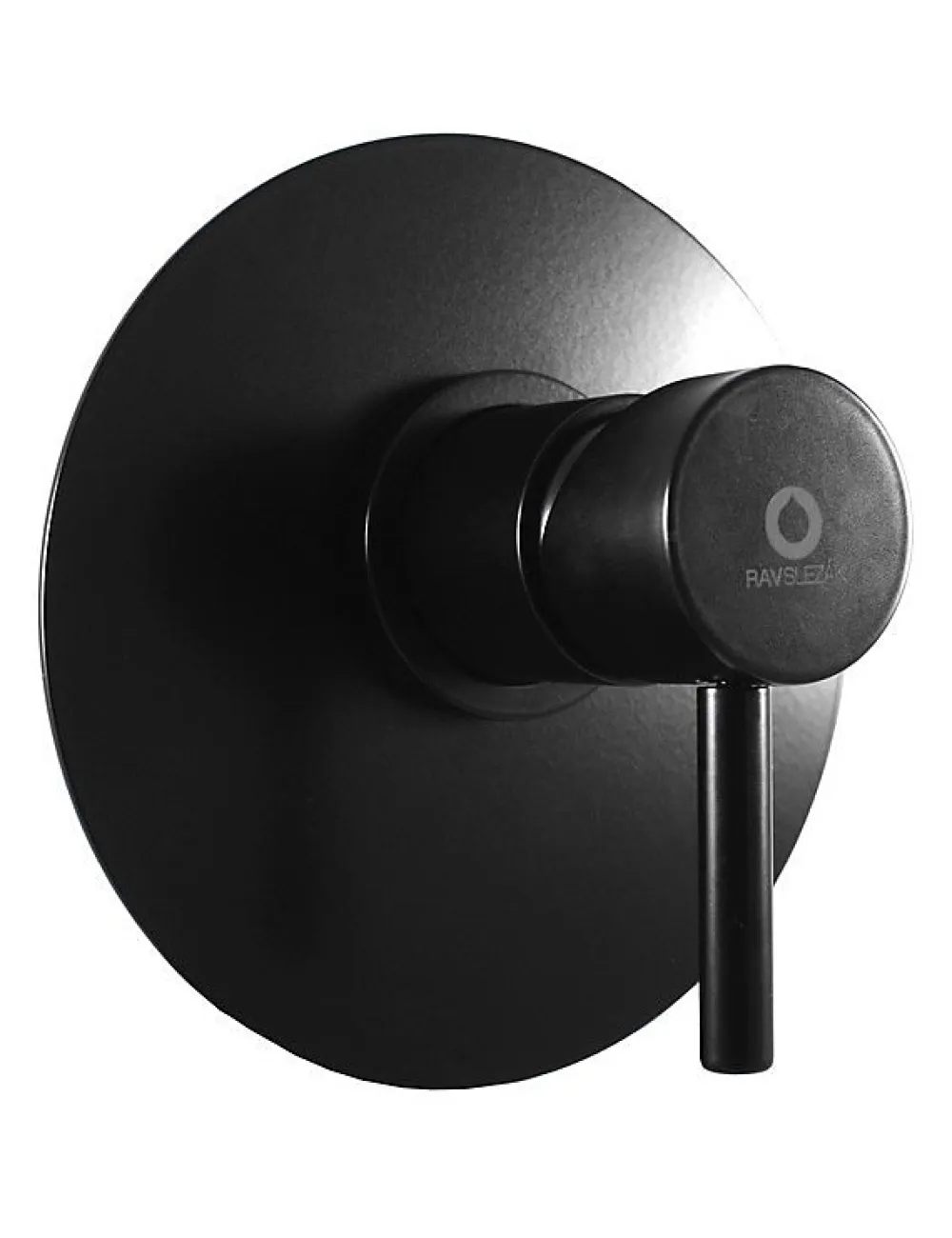 Colonne De Douche Encastrable|Rav Mitigeur douche encastrable SEINA en laiton noir 15 cm
