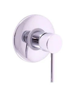 Colonne De Douche Encastrable|Rav Mitigeur douche encastrable SEINA en laiton noir 15 cm