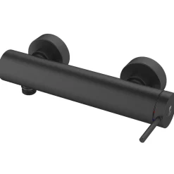 Essebagno Mitigeur douche mécanique noir Luisa