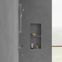 Robinet De Douche|Villeroy & Boch Mitigeur douche thermostatique VILLEROY ET BOCH Universal rond Chrome