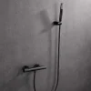 Imex Products Mitigeur douche thermostatique noir gun metal en laiton avec finition PVD