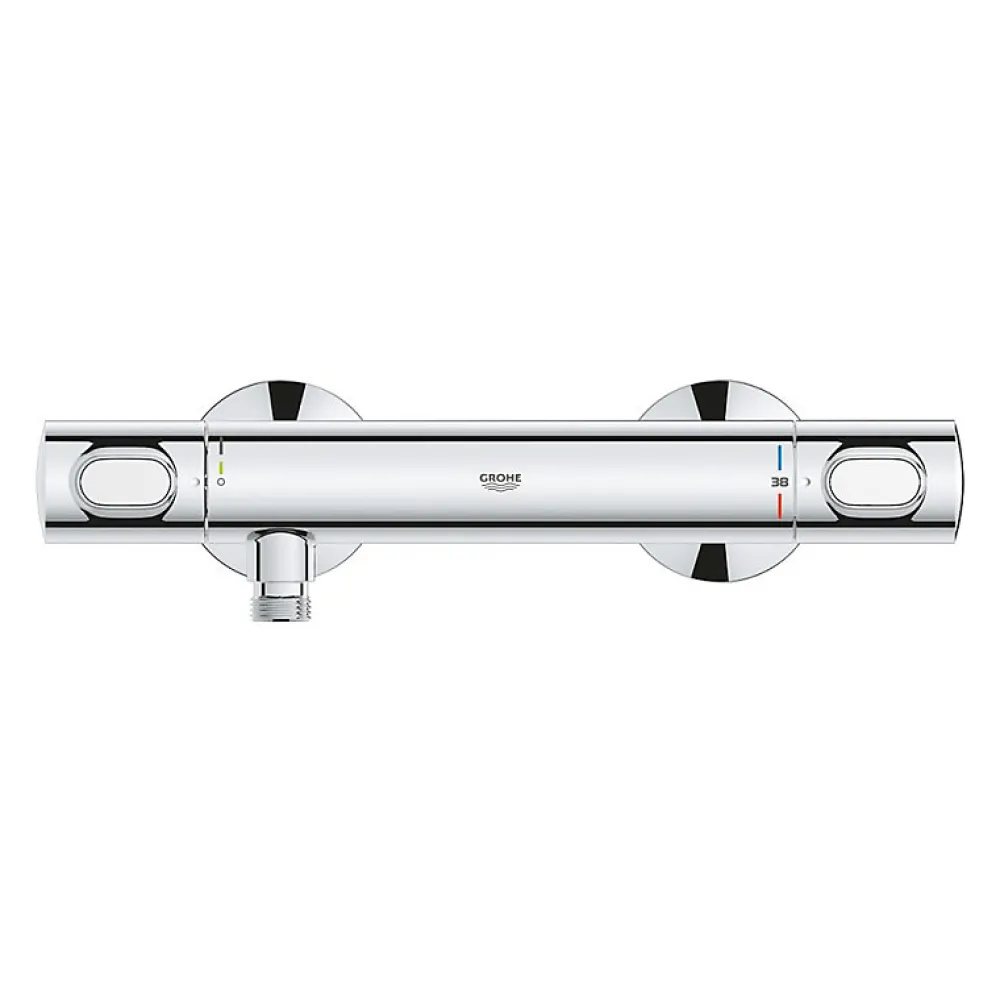 Grohe Mitigeur douche thermostatique Quickfix Precision Flow + nettoyant GrohClean