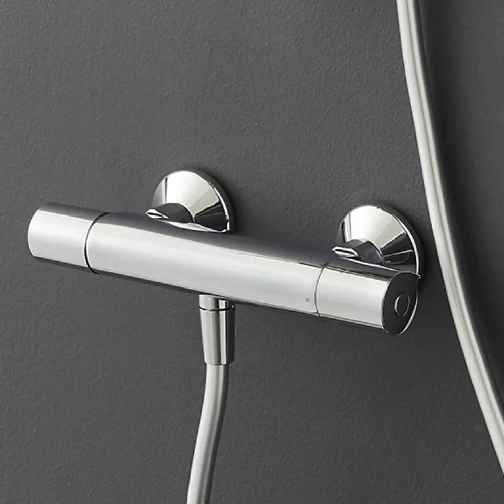 Jacob Delafon Mitigeur douche thermostatique Simone chrome + nettoyant