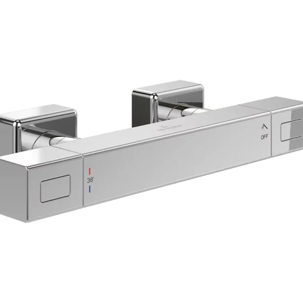 Villeroy & Boch Mitigeur douche thermostatique VILLEROY ET BOCH Universal rectangle Chrome