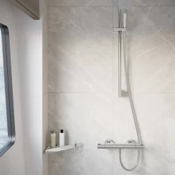 Robinet De Douche|Hansgrohe Mitigeur douche thermostatique Ecostat Comfort chromé