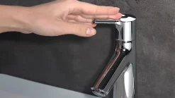 Robinet Lavabo Et Vasque|Hansgrohe Mitigeur lavabo avec tirette et vidage Talis S ComfortZone 100 surface chromé