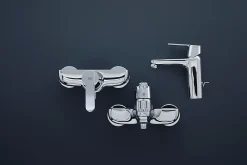 Robinet Lavabo Et Vasque|Grohe Mitigeur lavabo avec vidage Get finition chromé