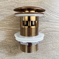 Essebagno Mitigeur lavabo bas cuivre brossé Indus
